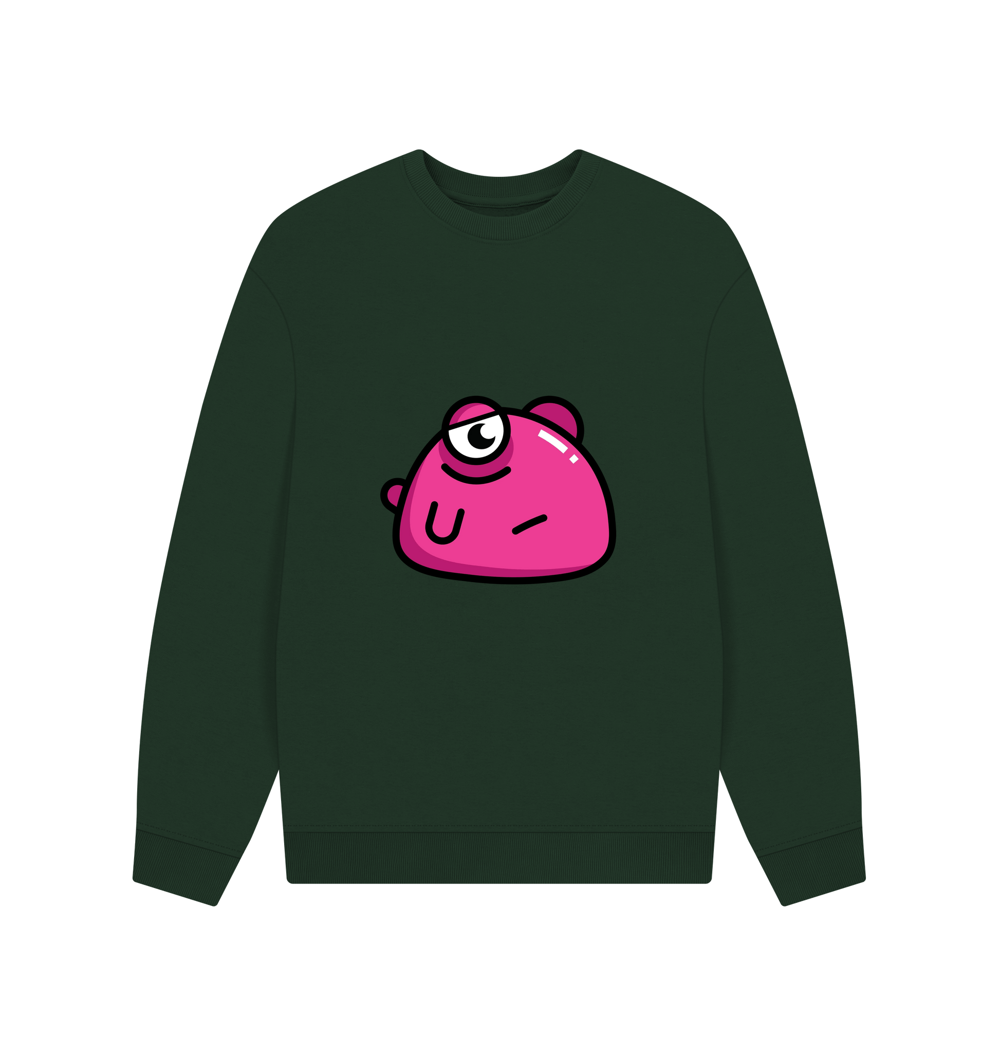Evergreen Printed Sweater Front