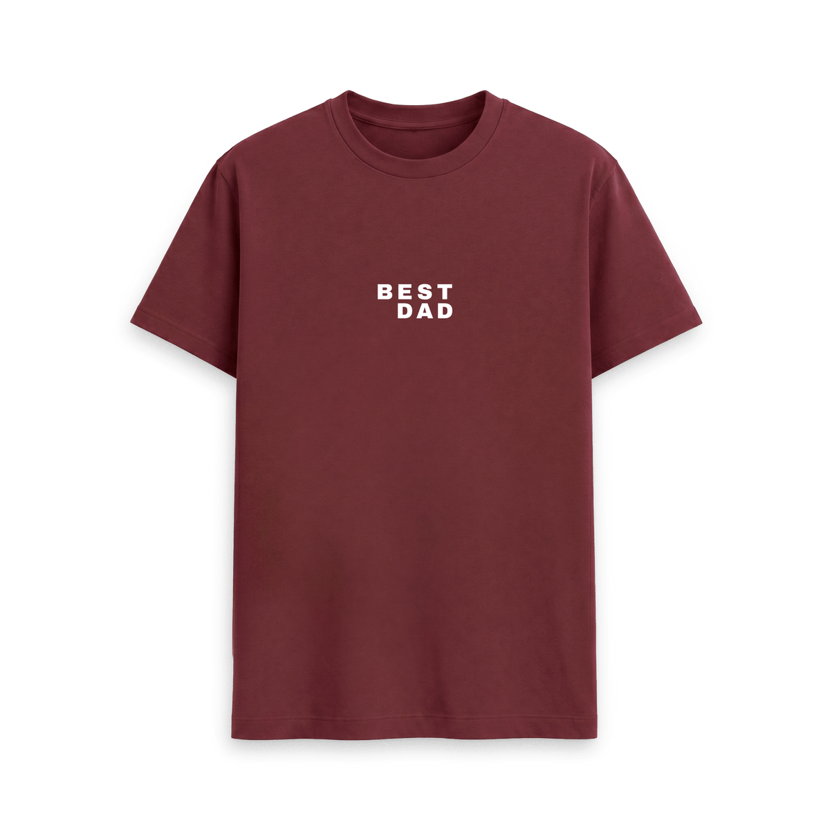 Red Wine Printed T-shirt Front