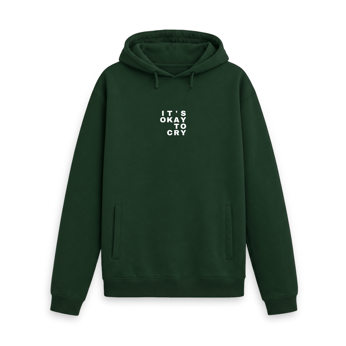 Evergreen Printed Hoody Front