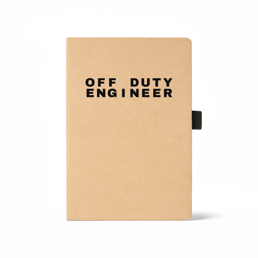 Kraft Printed Notebook Front