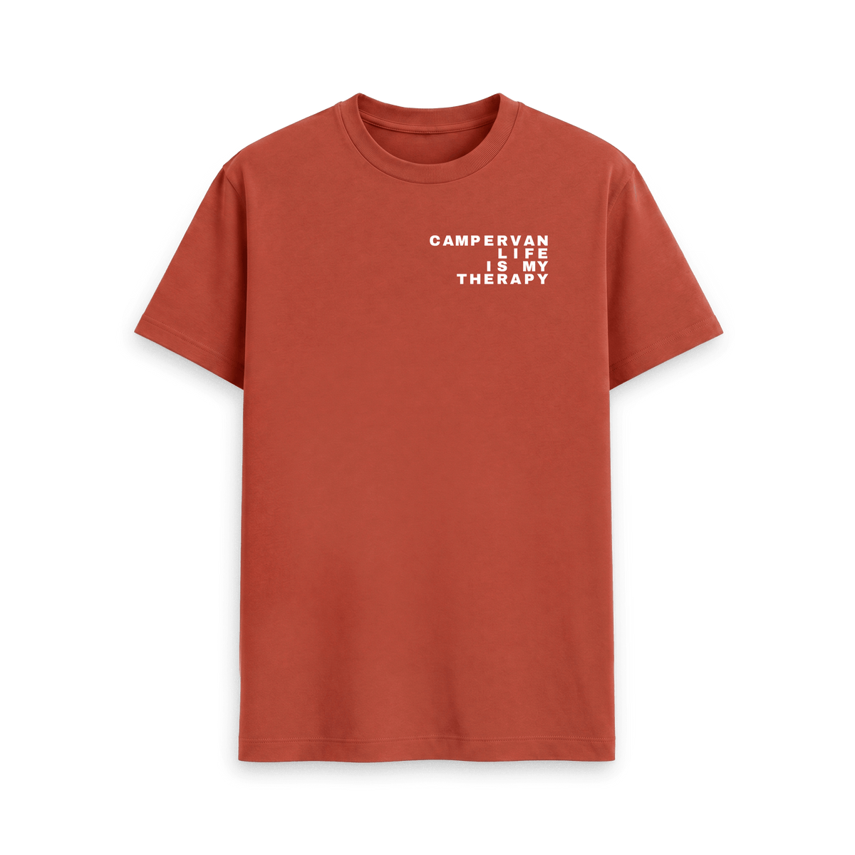 Rust Printed T-shirt Front