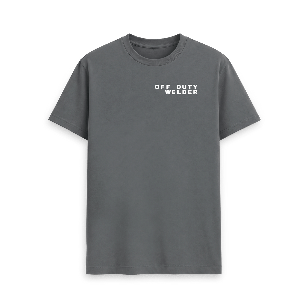 Slate Grey Printed T-shirt Front