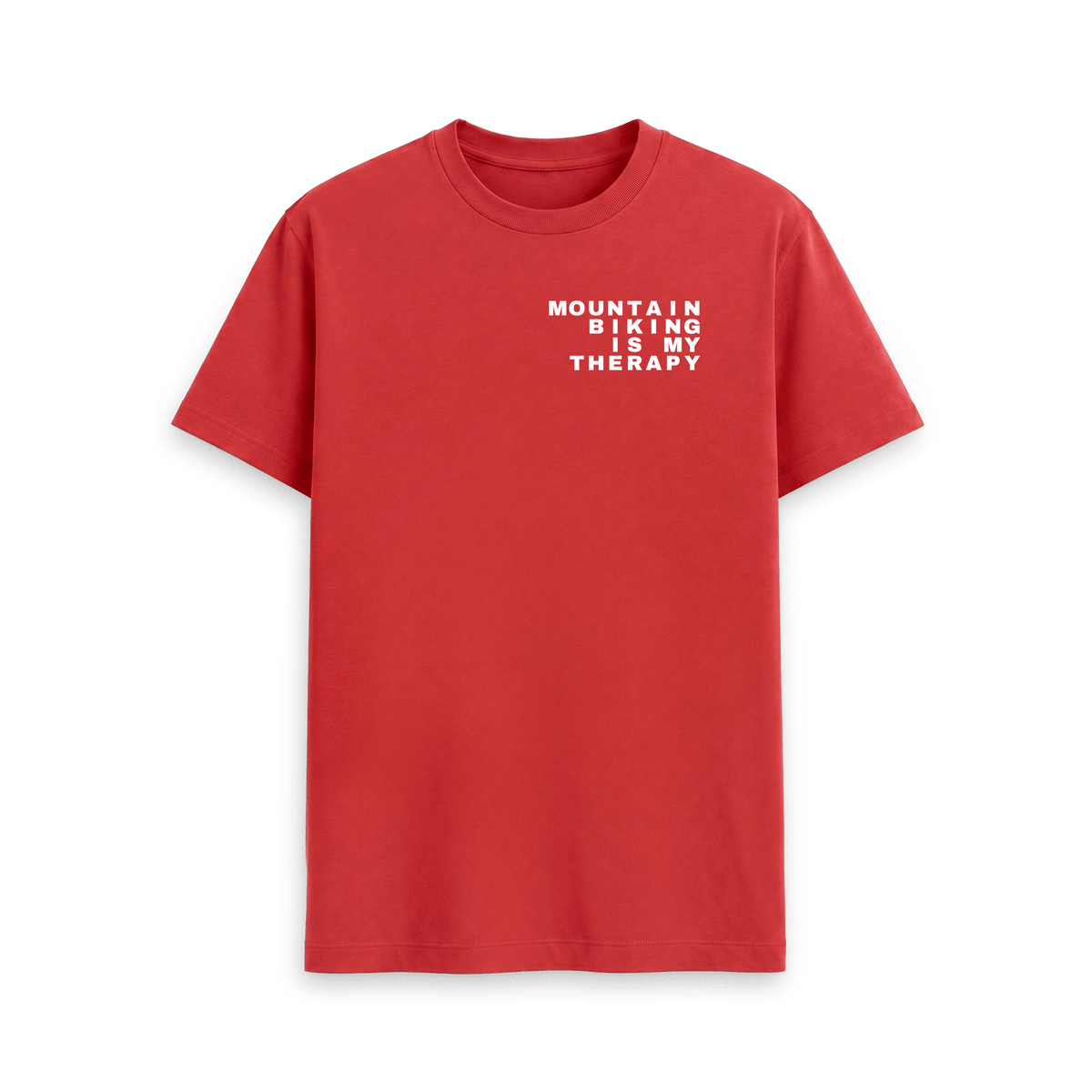 Red Printed T-shirt Front