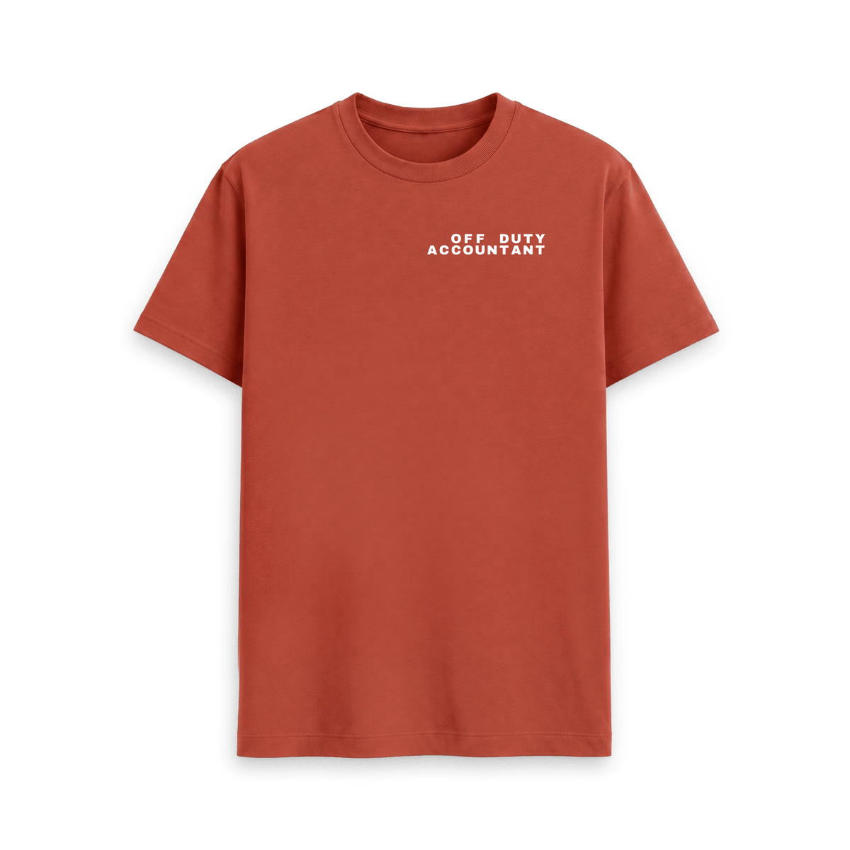 Rust Printed T-shirt Front