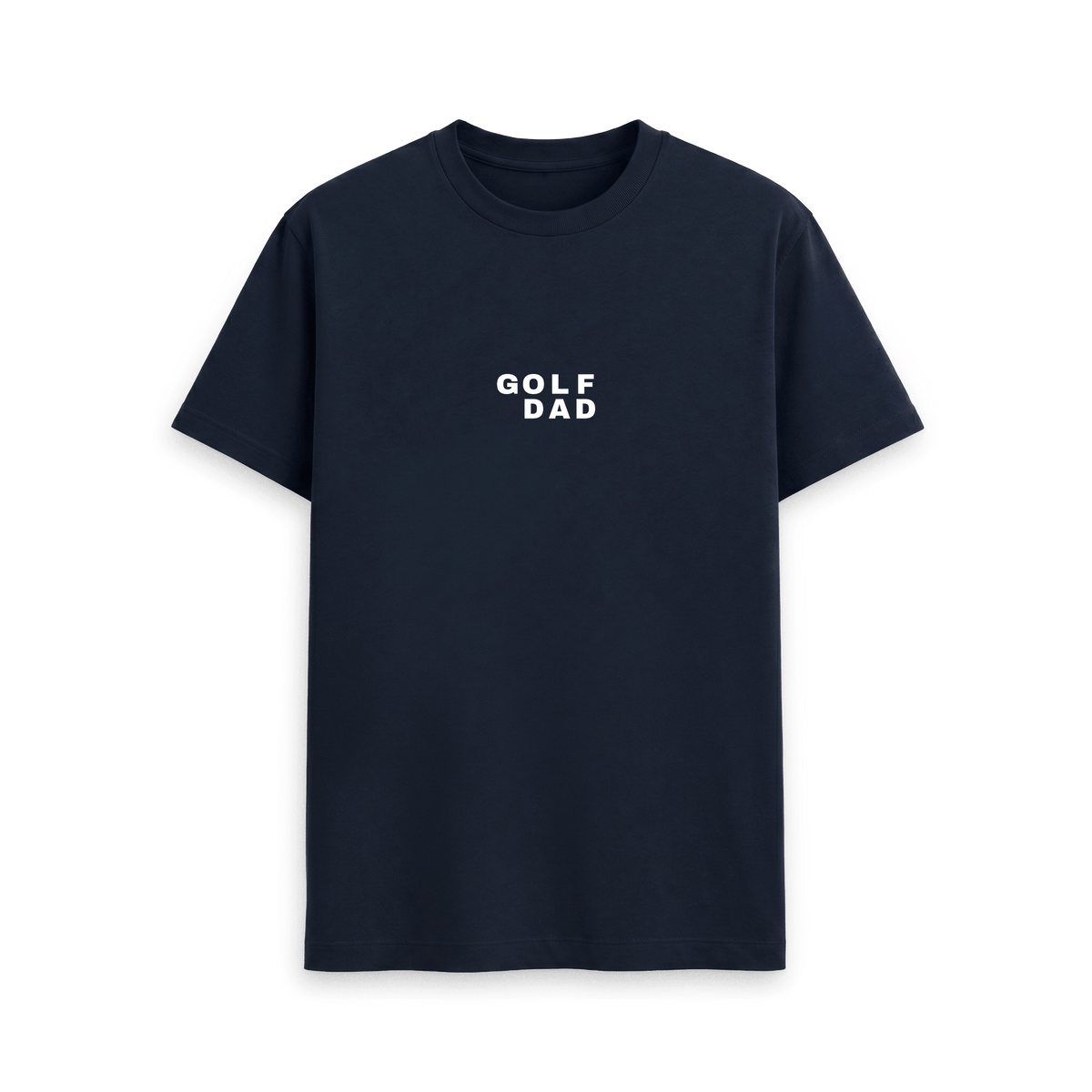 Navy Blue Printed T-shirt Front
