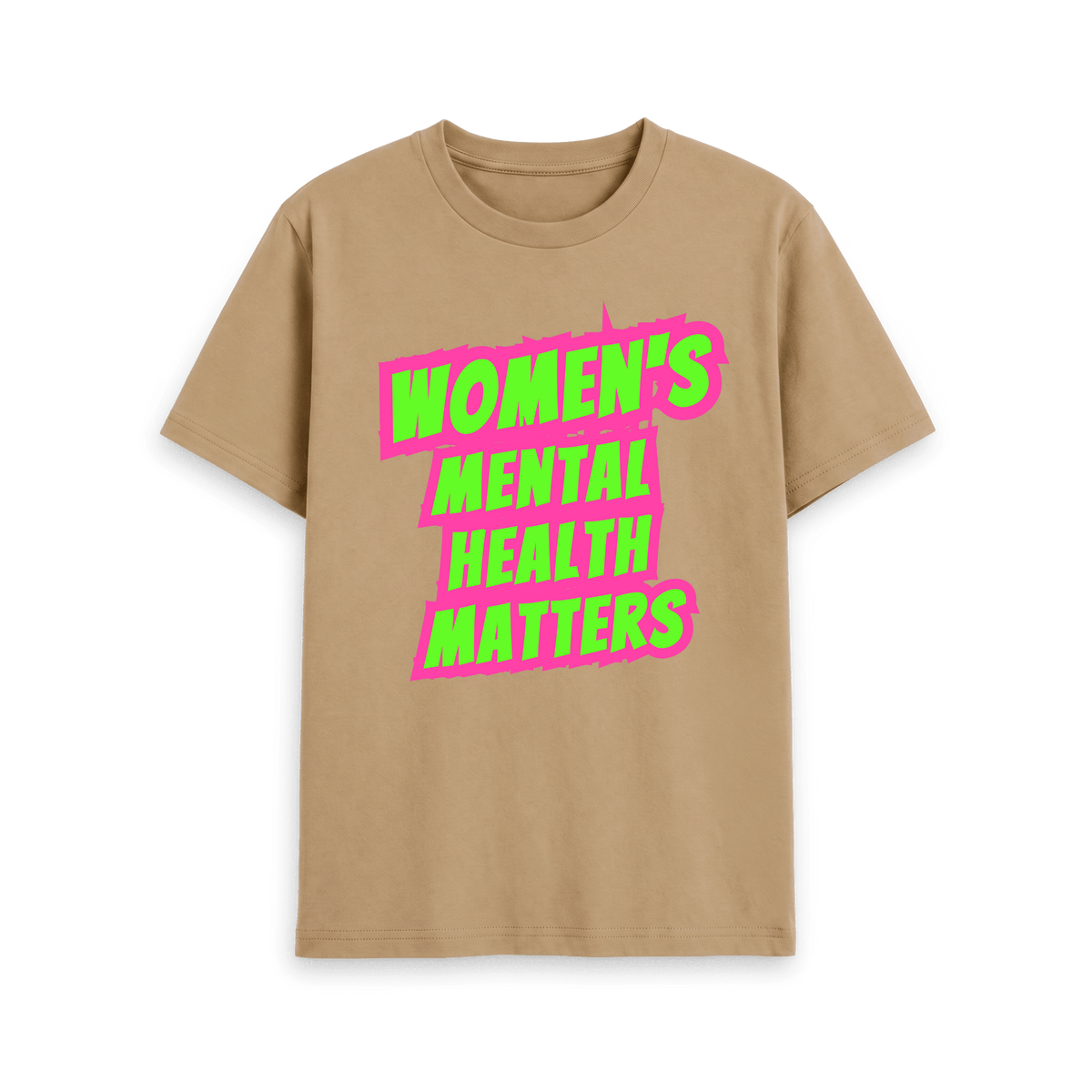 Sand Printed T-shirt Front