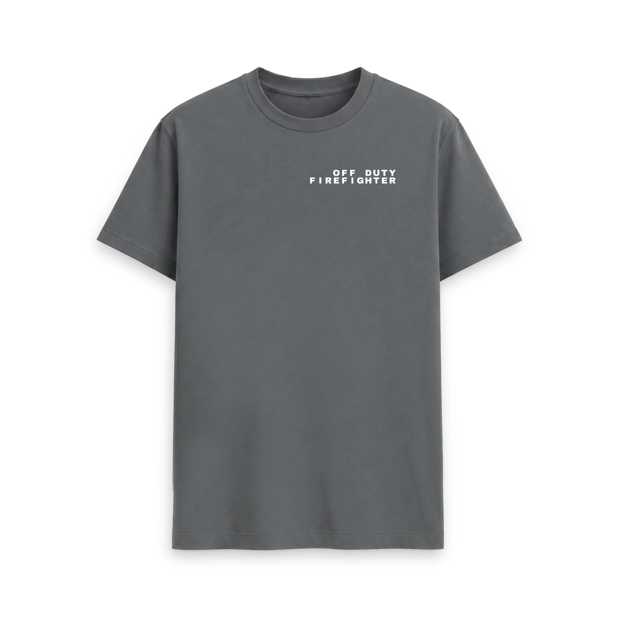 Slate Grey Printed T-shirt Front