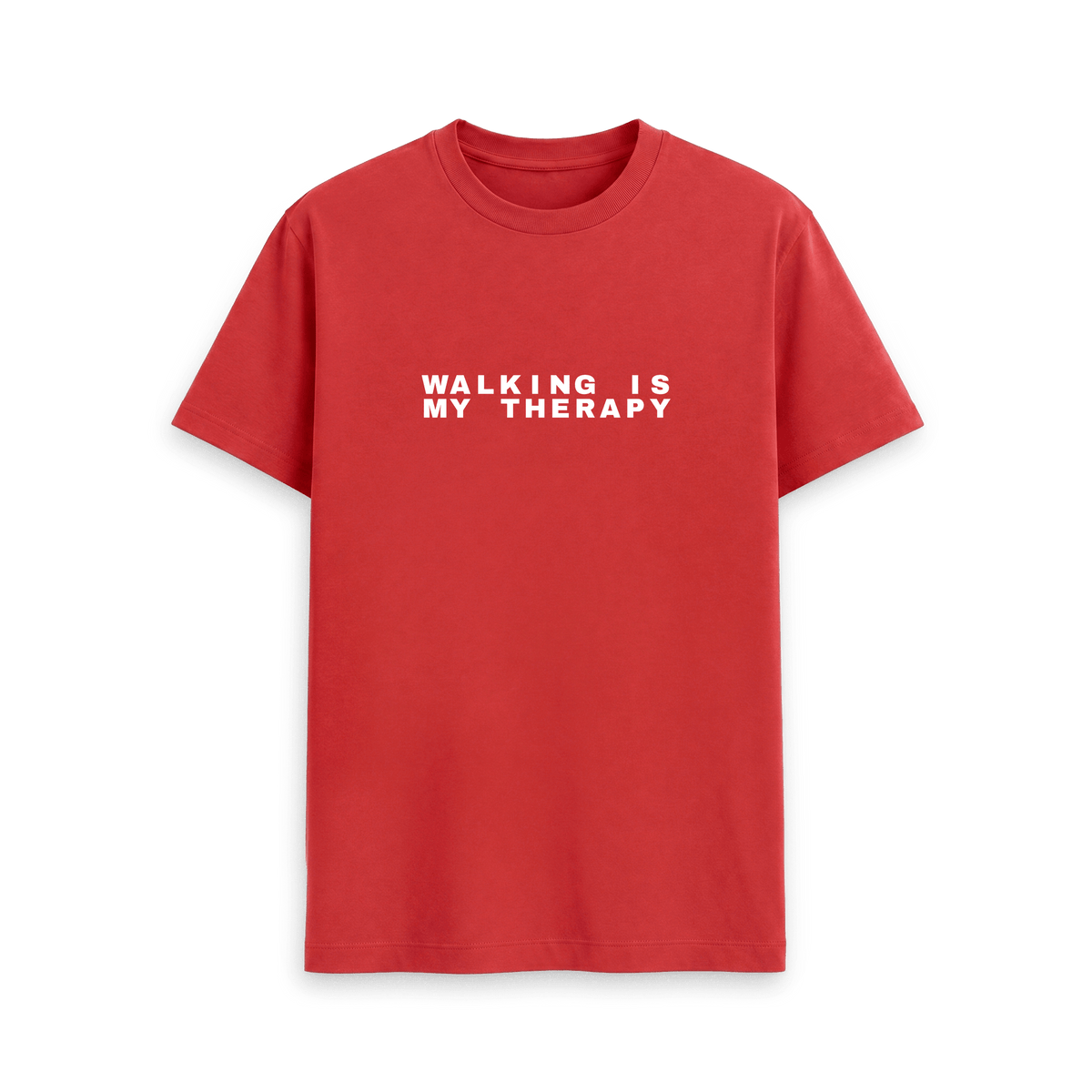 Red Printed T-shirt Front