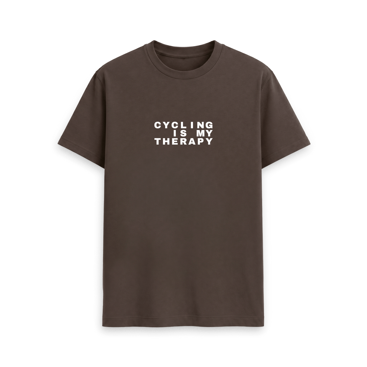 Chocolate Printed T-shirt Front