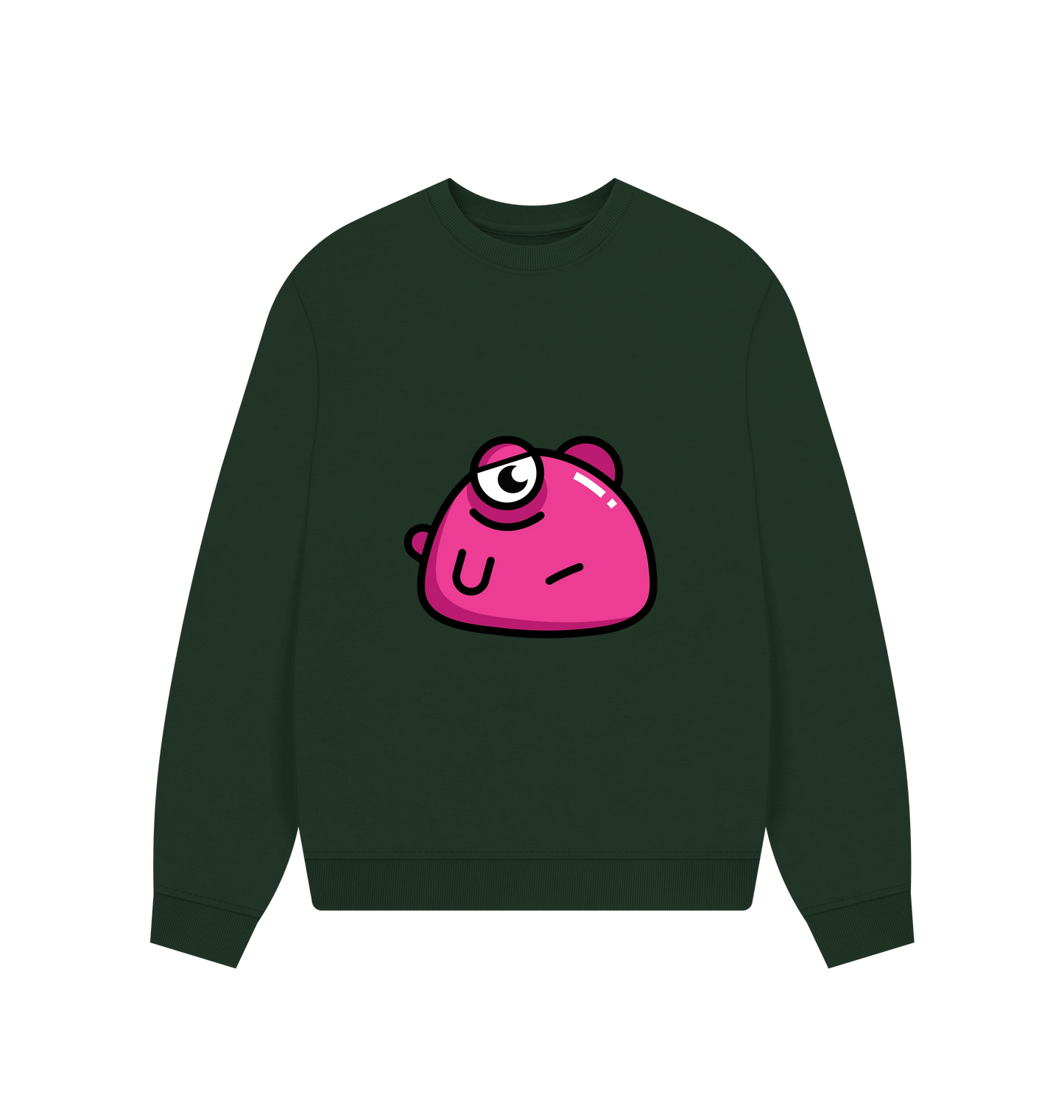 Evergreen Printed Sweater Front