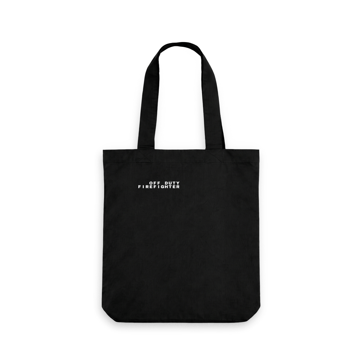 Black Printed Bag Front
