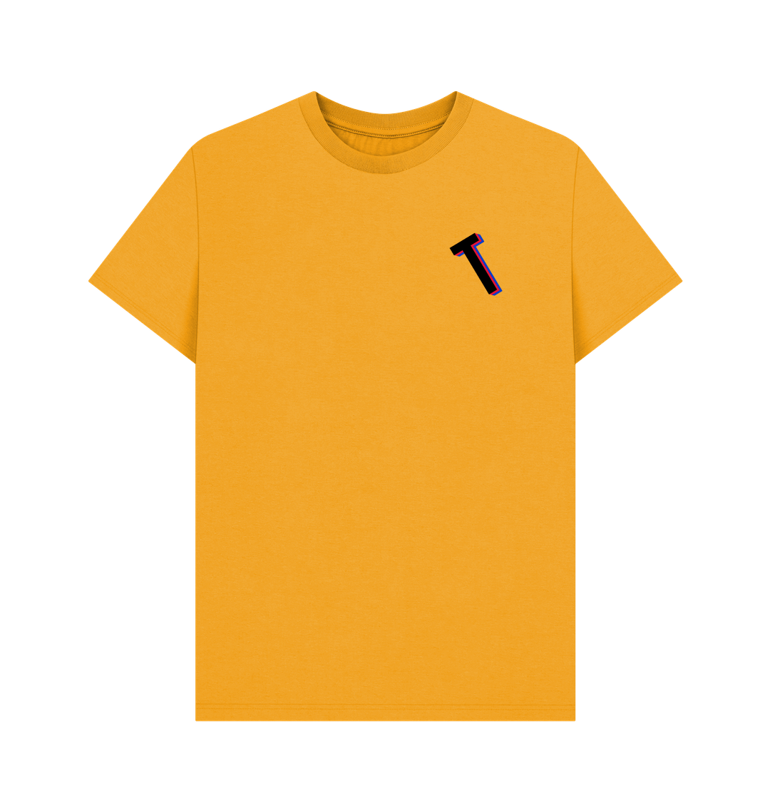 Mustard Organic Cotton Men's T-Shirt T Mini