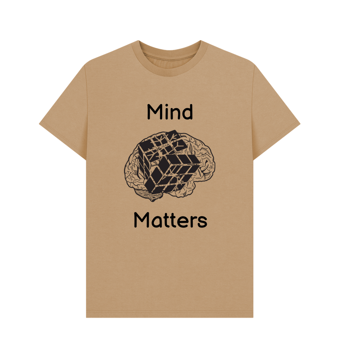 Sand Mind Matters Men's Mental Health Organic Cotton T-Shirt