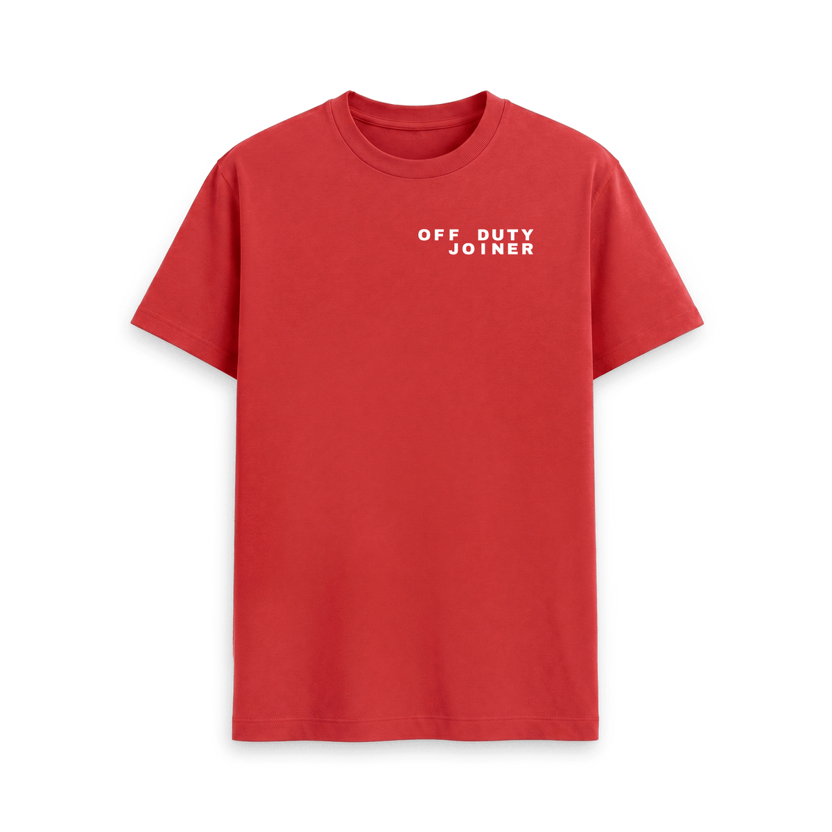 Red Printed T-shirt Front