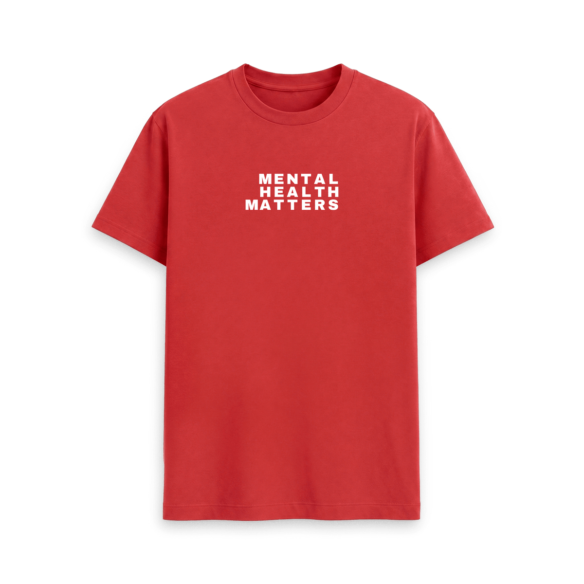 Red Printed T-shirt Front