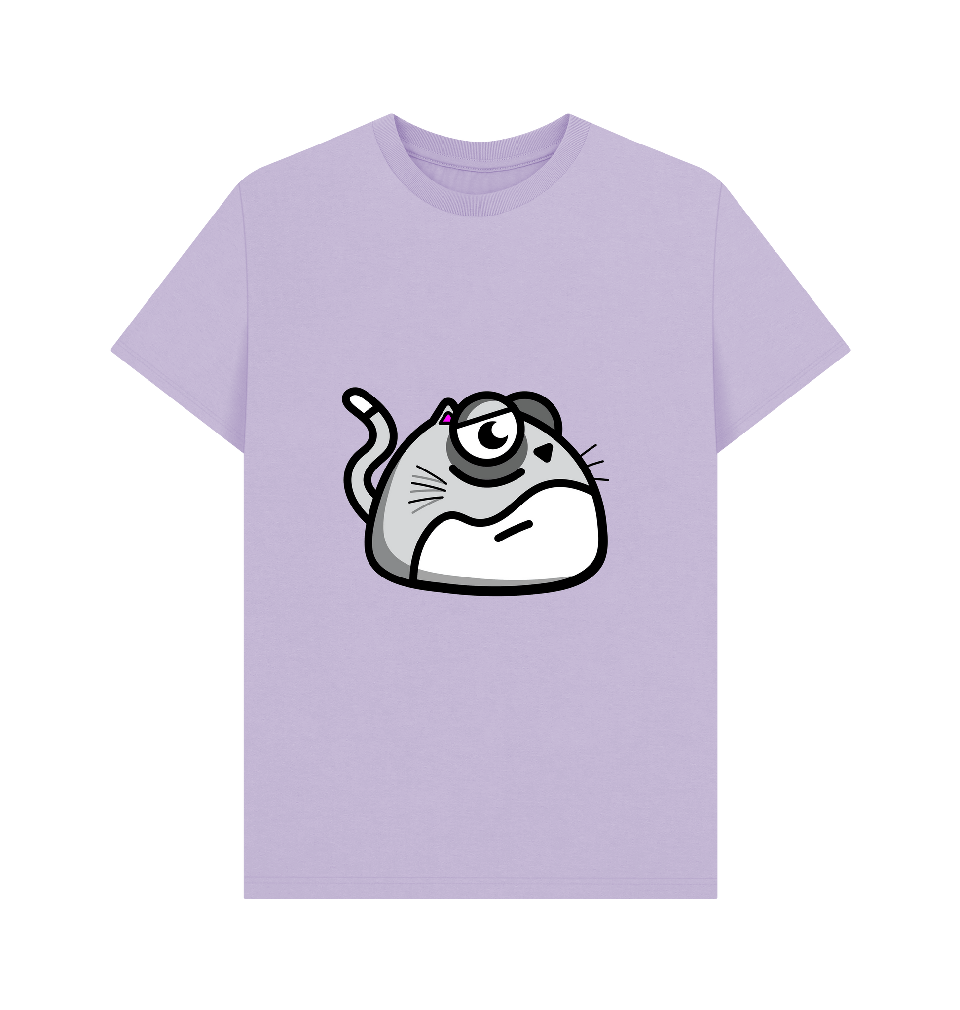 Lilac Printed T-shirt Front