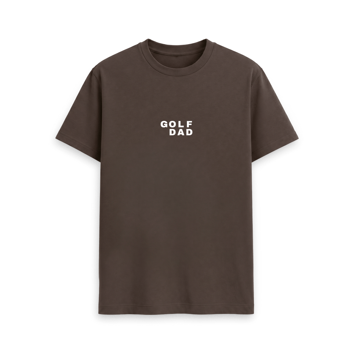 Chocolate Printed T-shirt Front