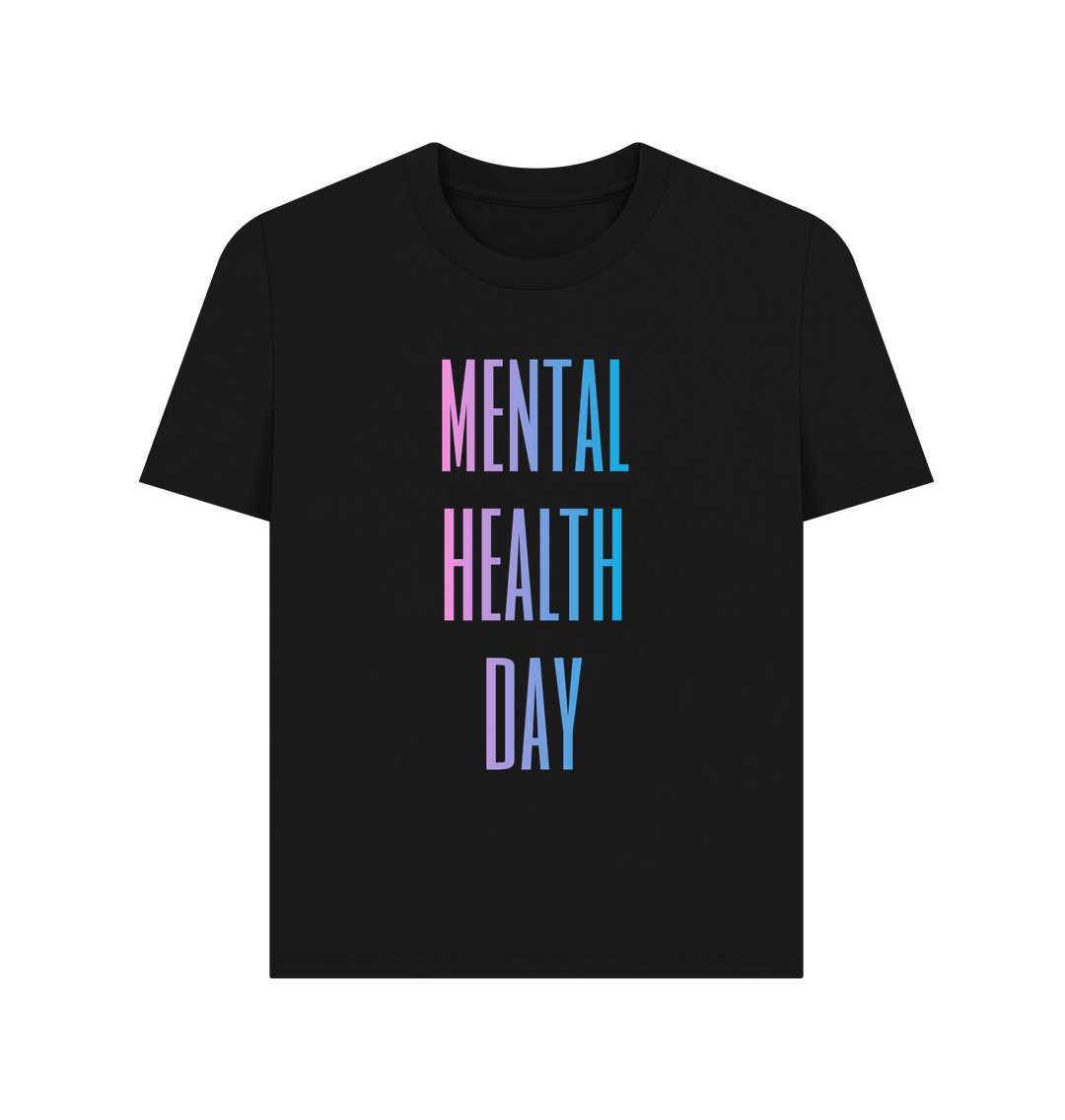 Black Mental Health Day Clothing Women's Organic Cotton T-Shirt