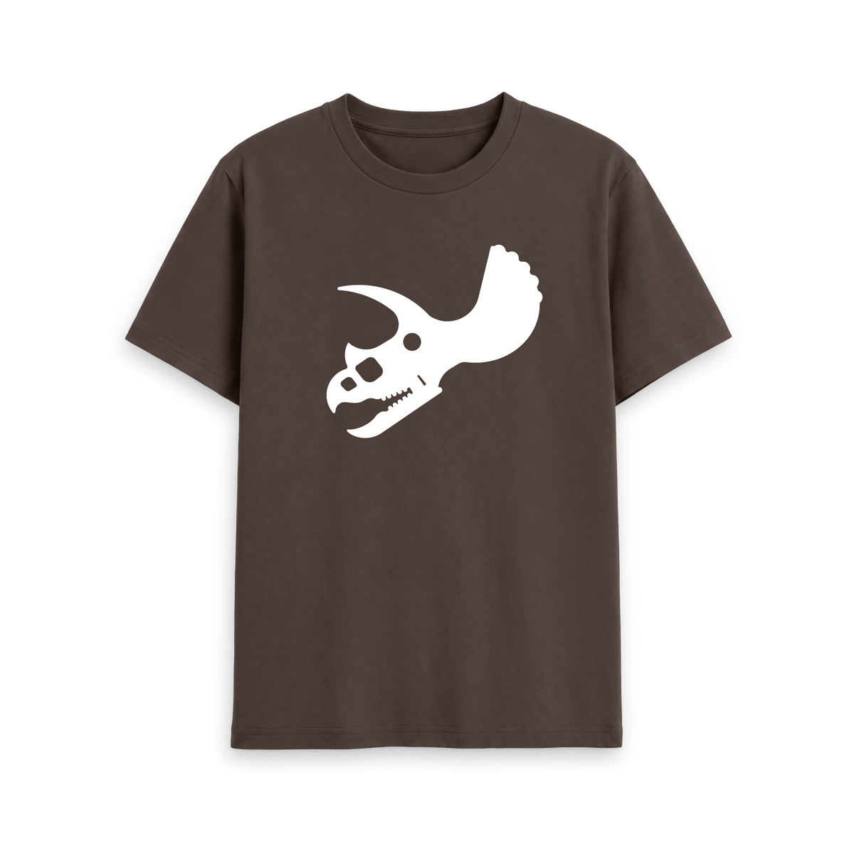 Chocolate Printed T-shirt Front