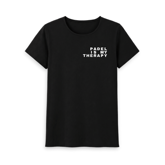 Black Printed T-shirt Front