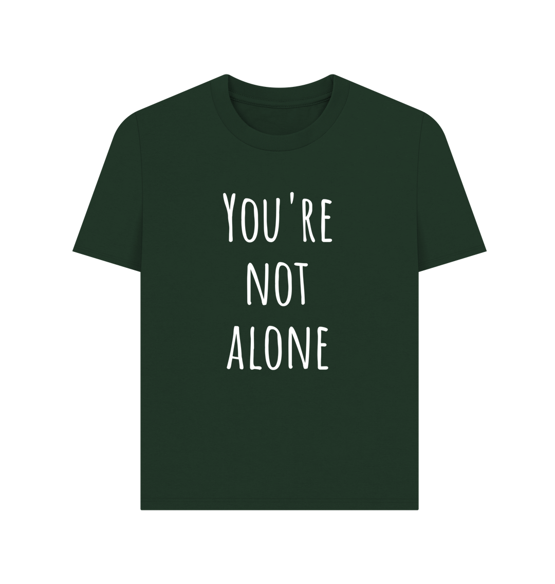 Evergreen You're Not Alone Organic Cotton Mental Health T-Shirt Women's