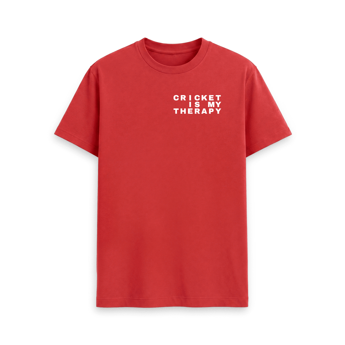 Red Printed T-shirt Front