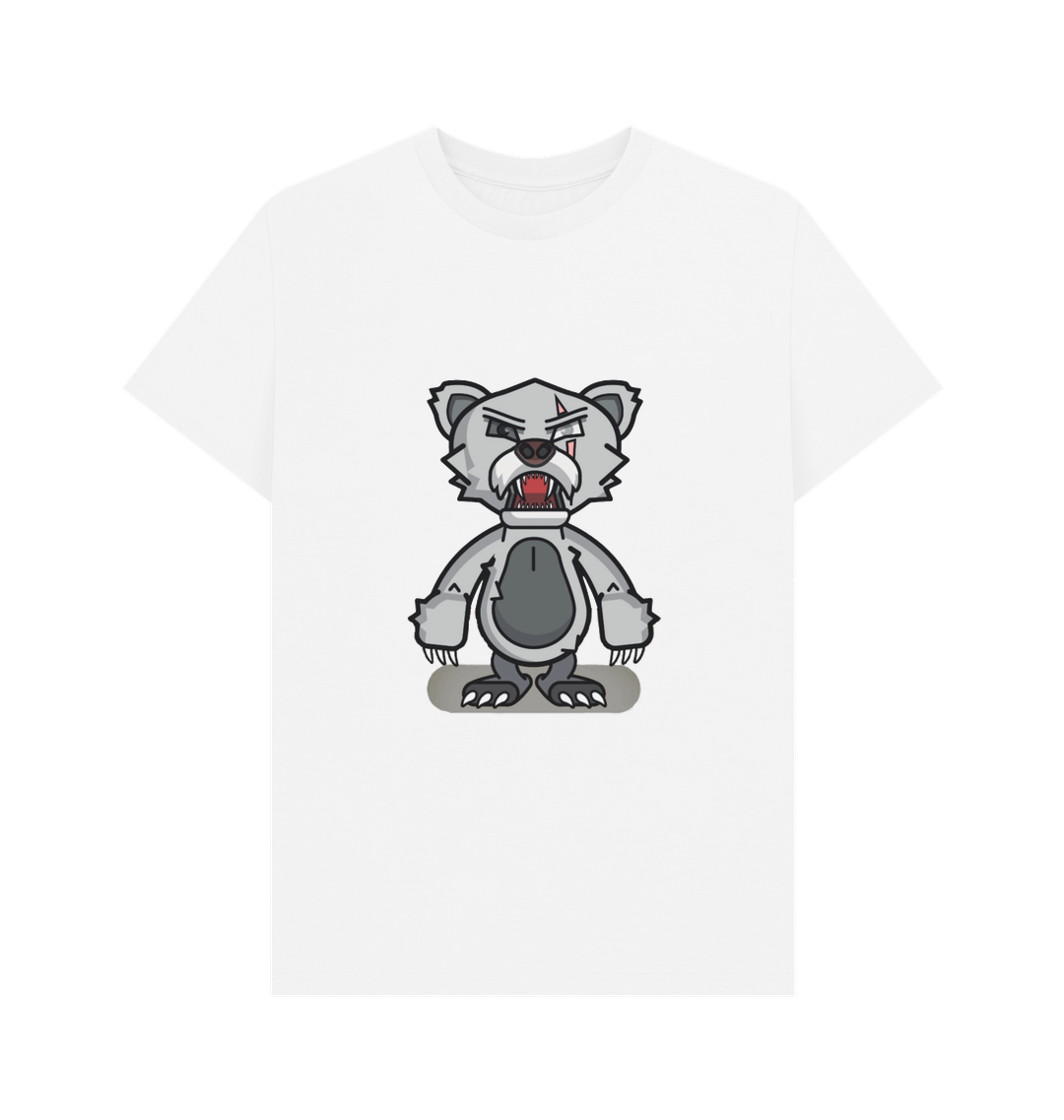 White Printed T-shirt Front