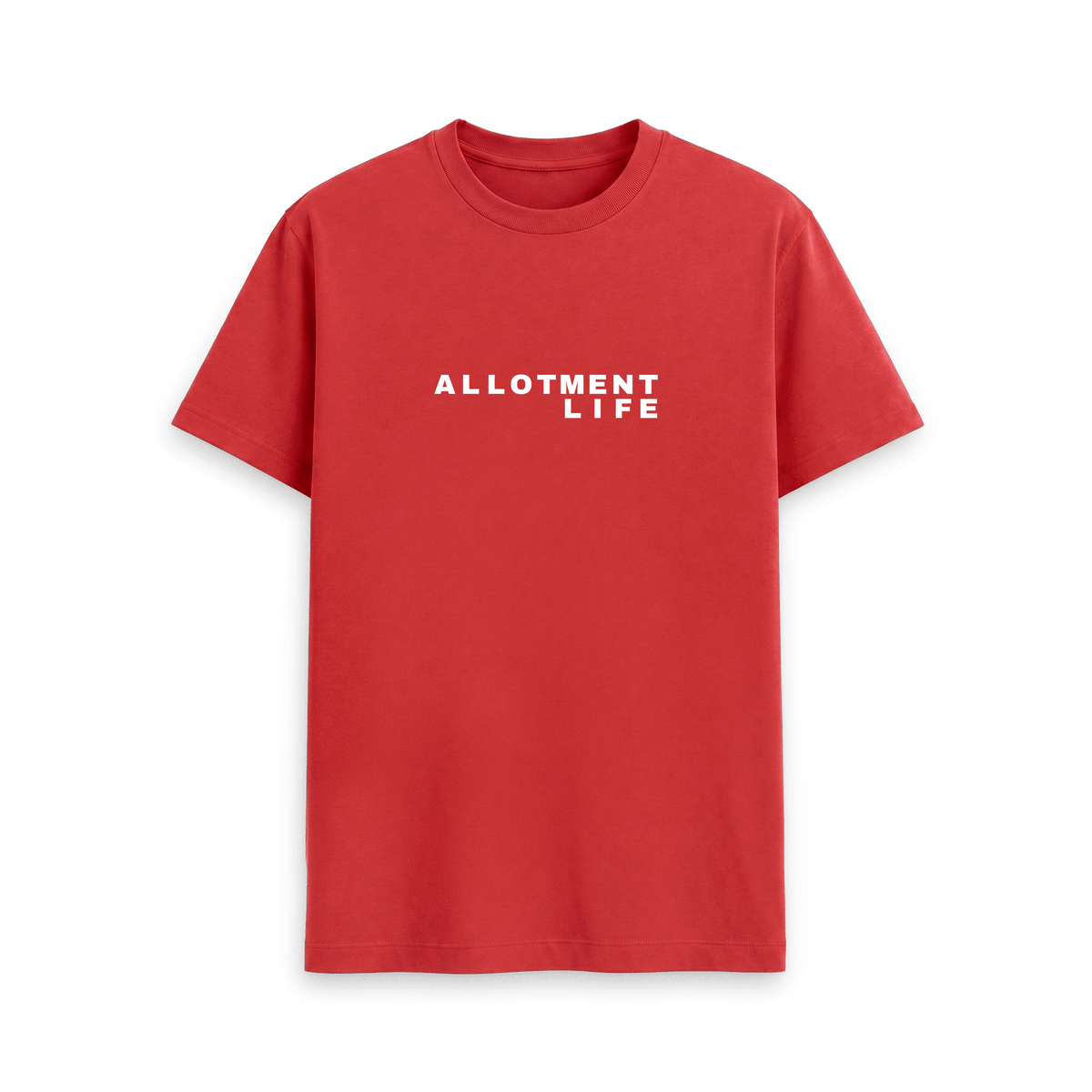 Red Printed T-shirt Front