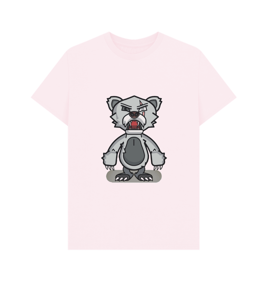 Pink Printed T-shirt Front