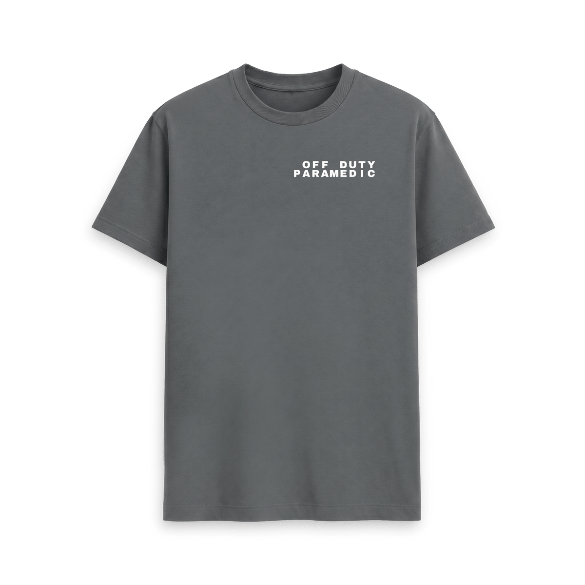Slate Grey Printed T-shirt Front