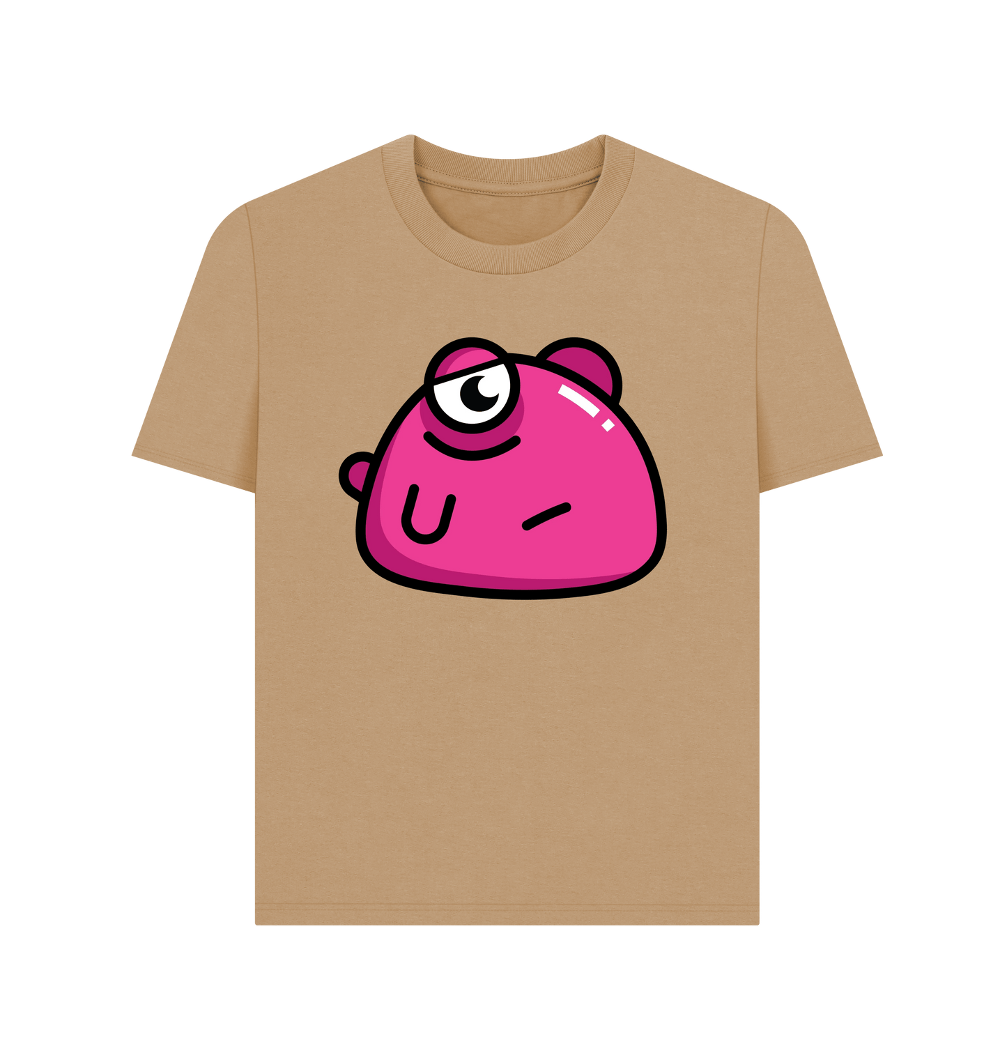 Sand Printed T-shirt Front