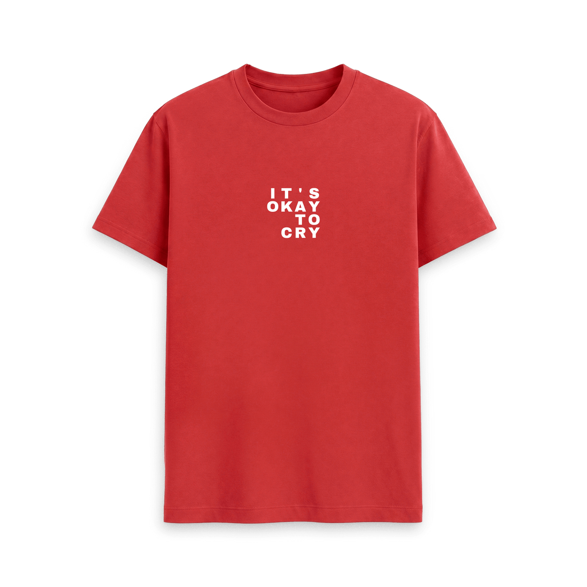Red Printed T-shirt Front