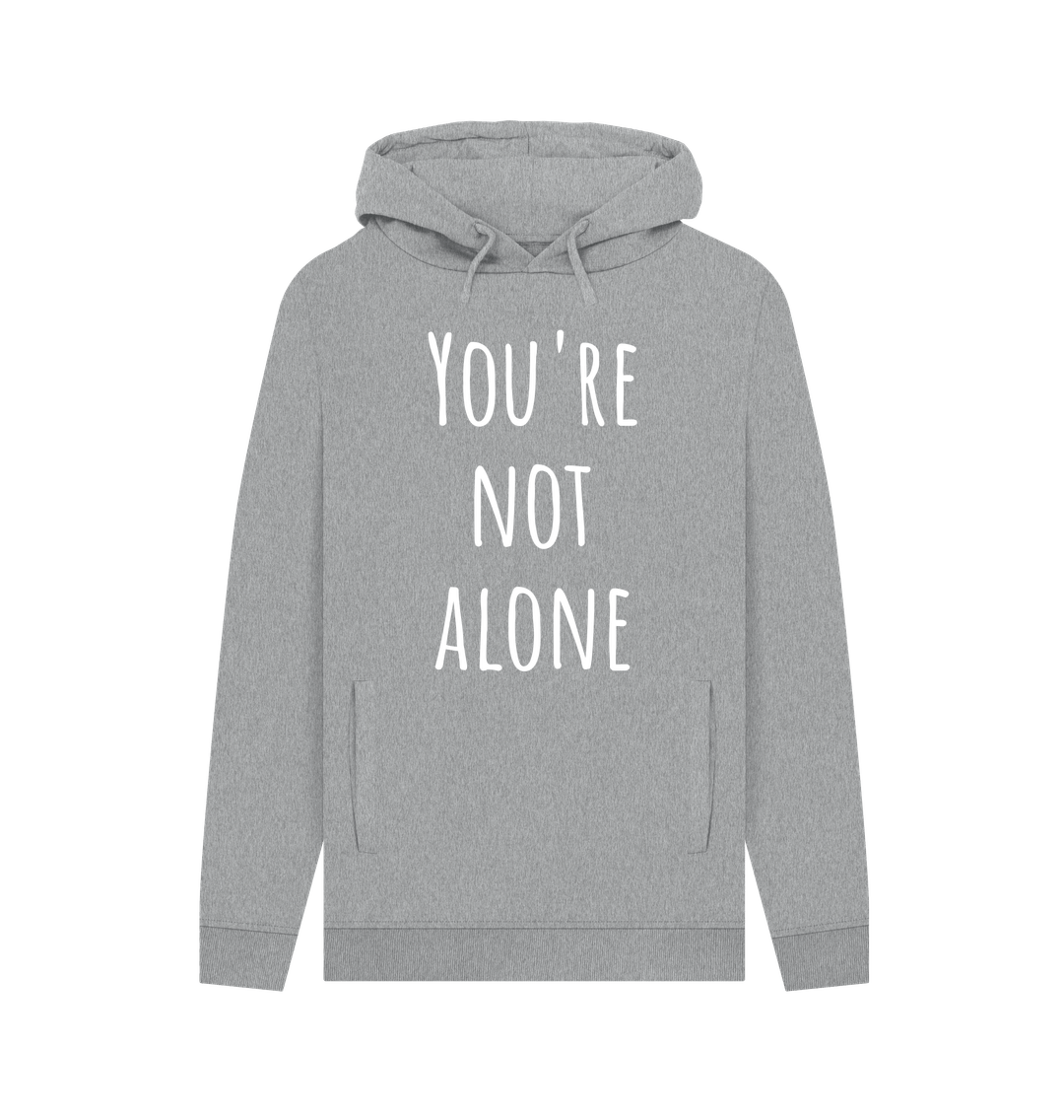Light Heather Printed Hoody Front