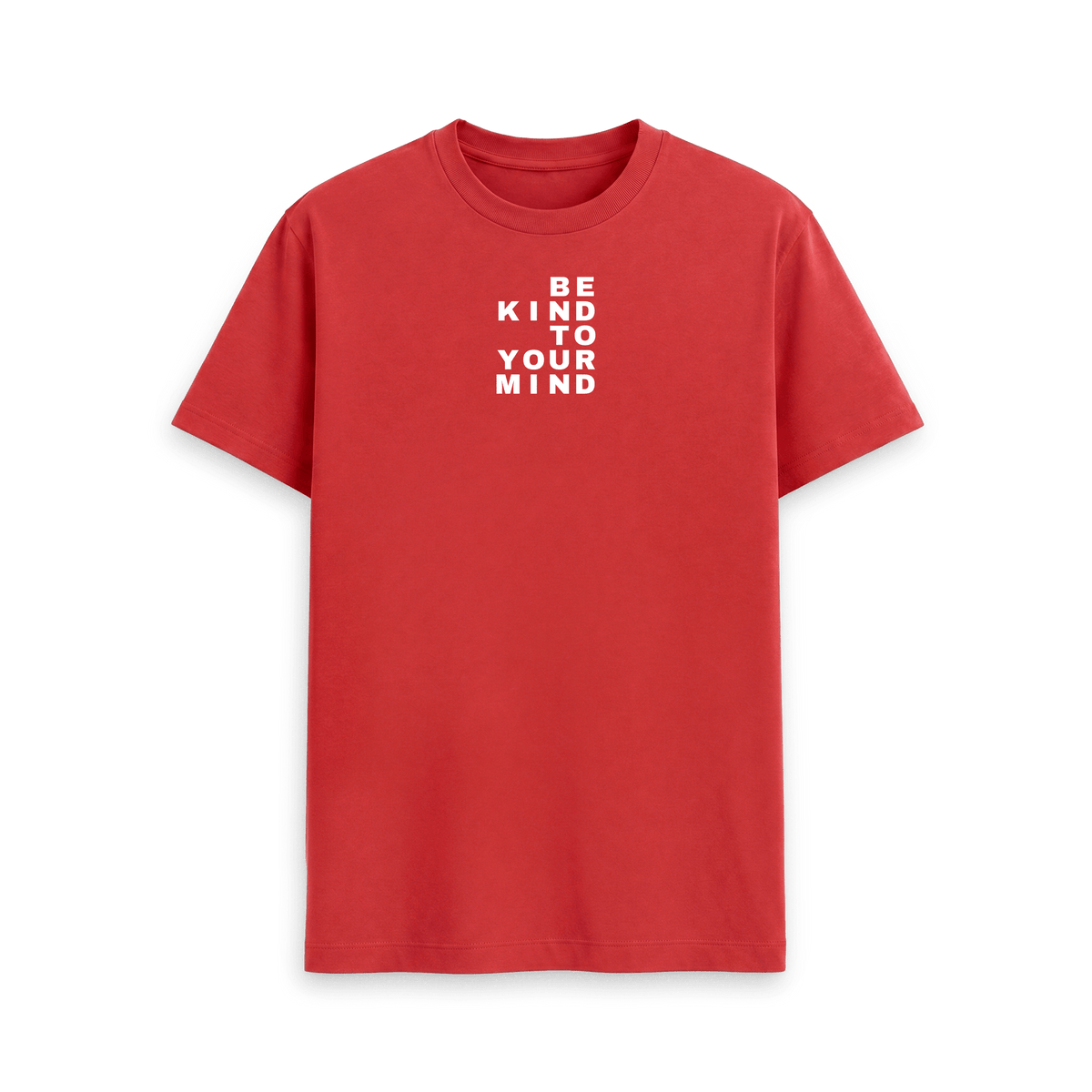 Red Printed T-shirt Front