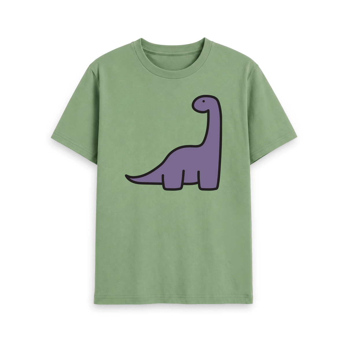 Sage Printed T-shirt Front