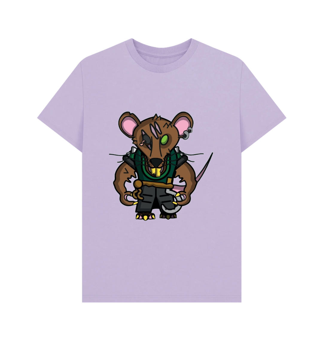 Lilac Printed T-shirt Front