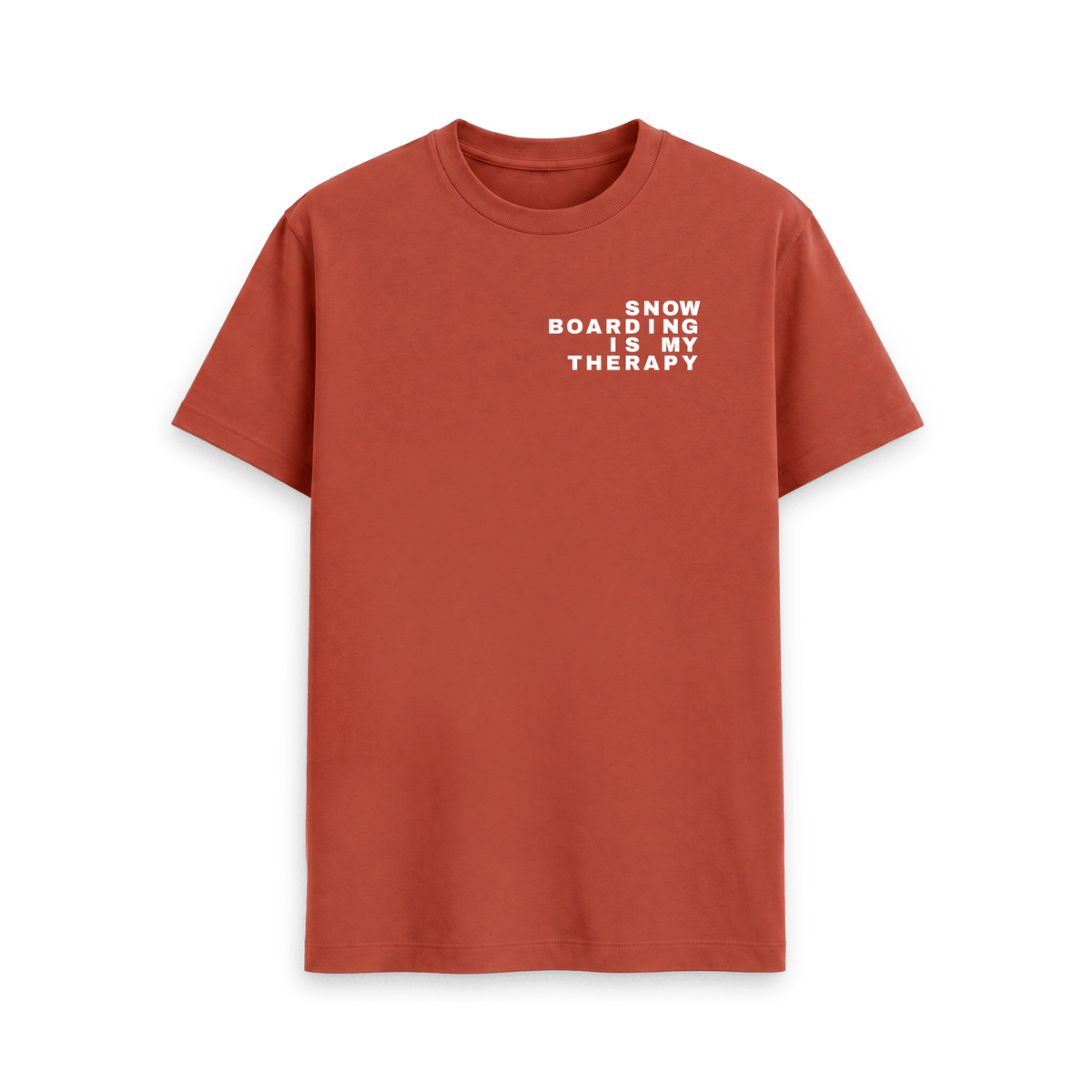 Rust Printed T-shirt Front