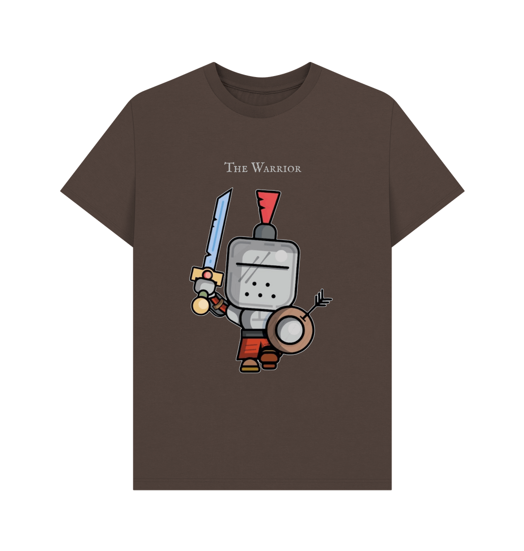 Chocolate Printed T-shirt Front