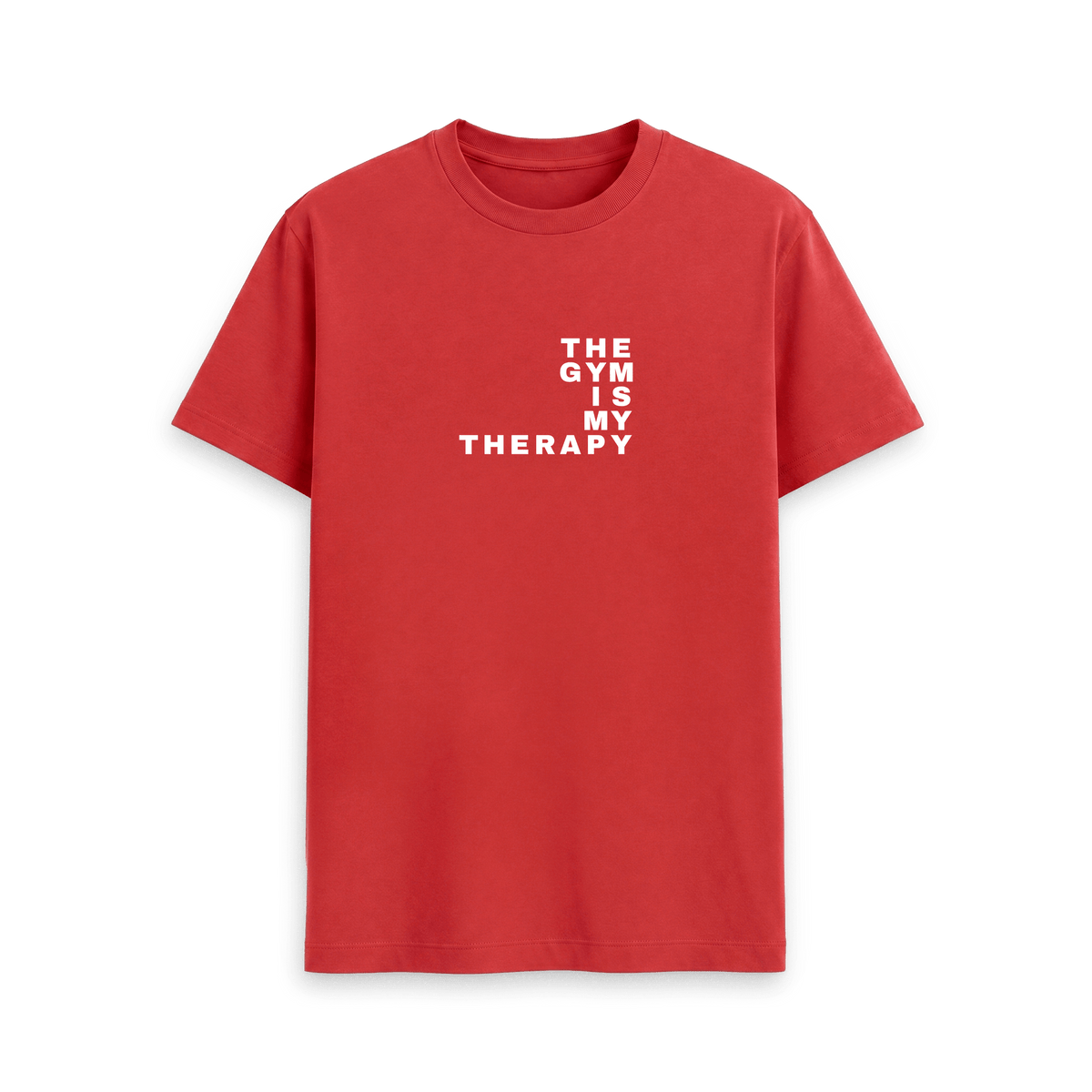 Red Printed T-shirt Front