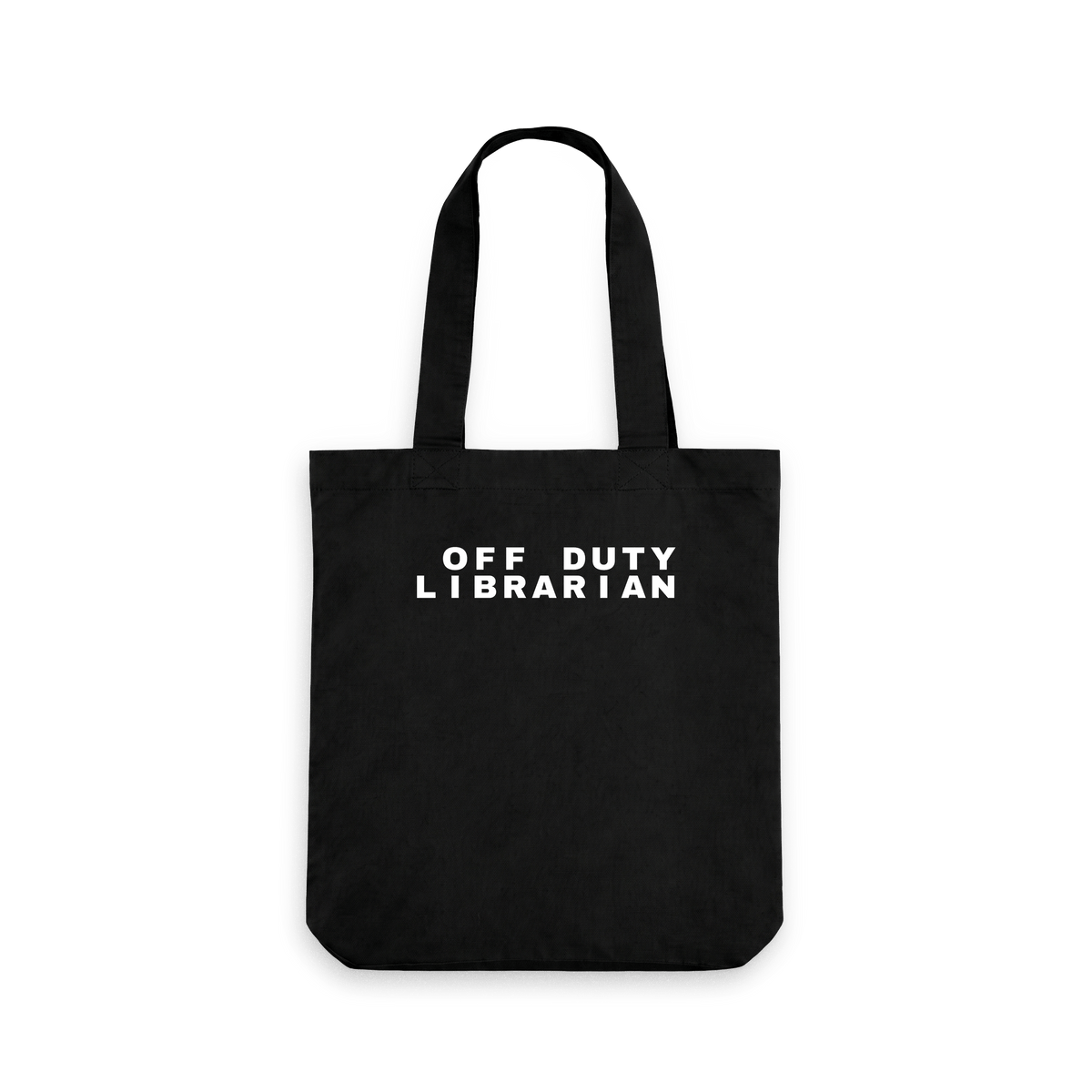 Black Printed Bag Front