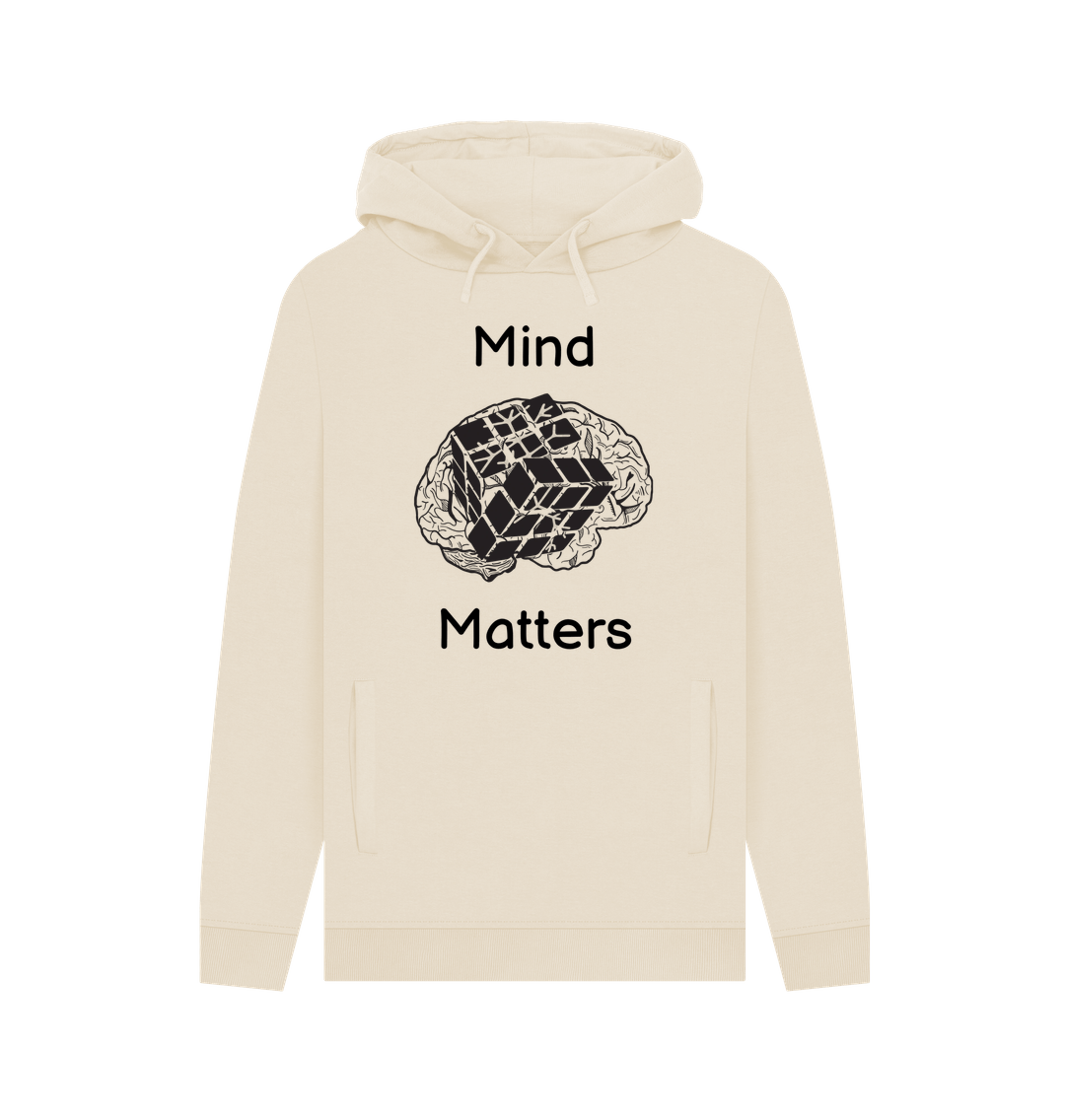 Oat Printed Hoody Front