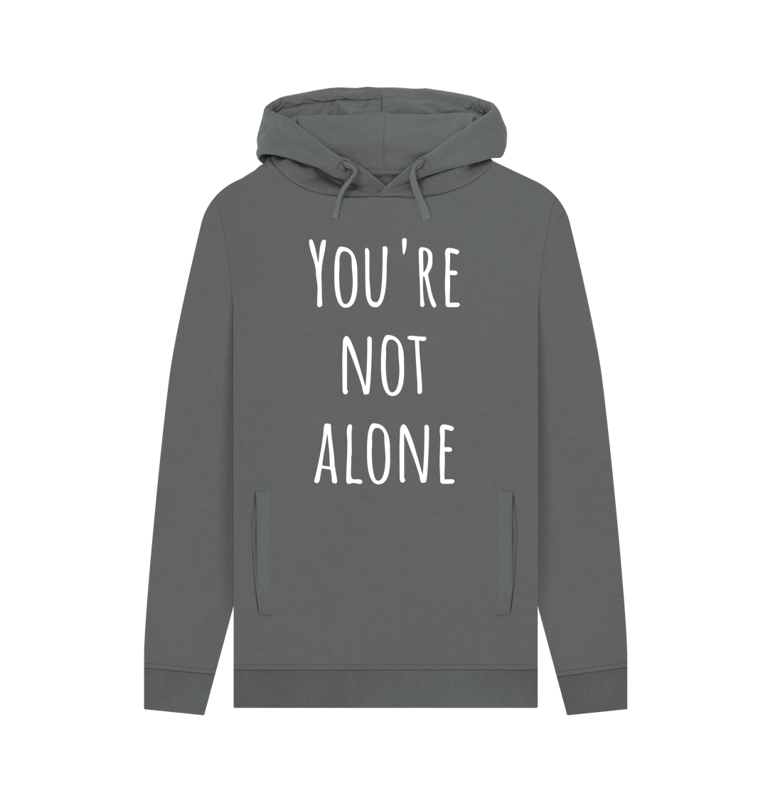 Slate Grey Printed Hoody Front