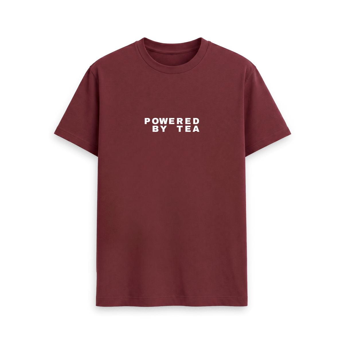 Red Wine Printed T-shirt Front