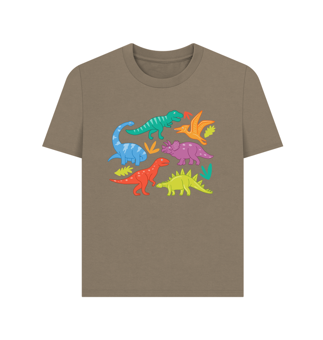 Willow Dinosaur Organic Cotton Women's T-Shirt