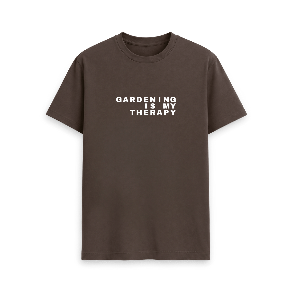 Chocolate Printed T-shirt Front