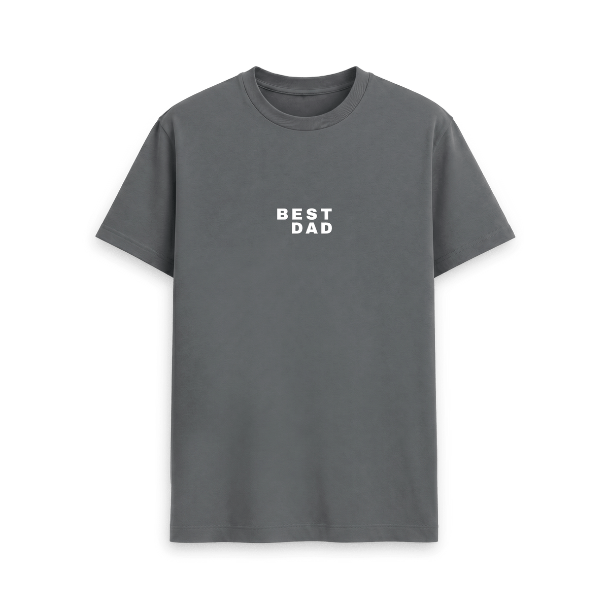Slate Grey Printed T-shirt Front