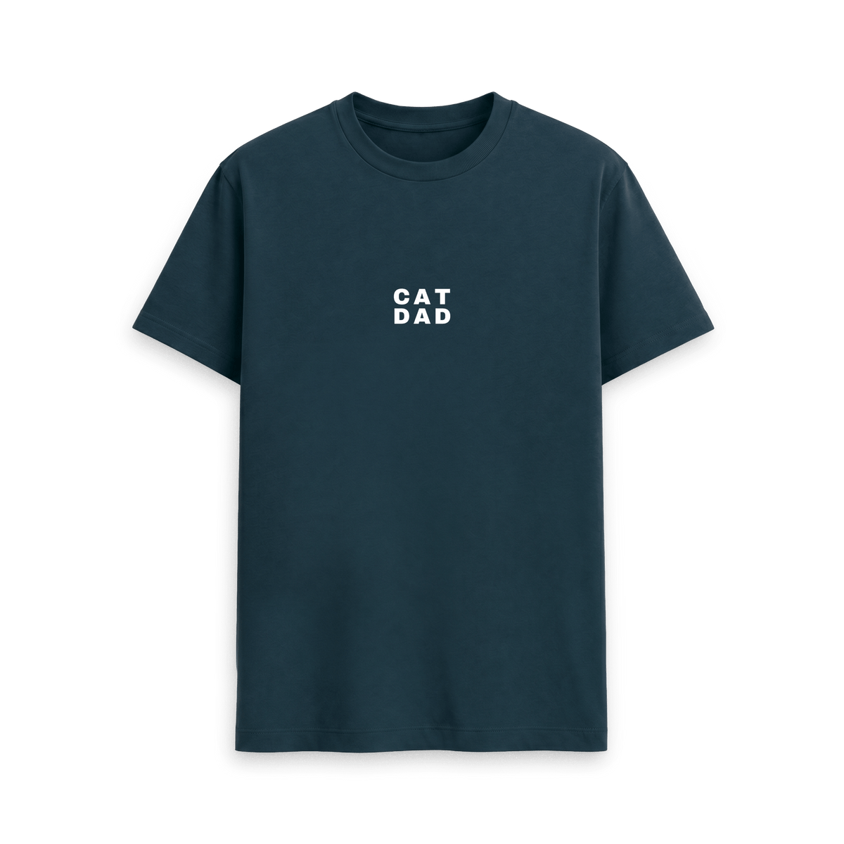 Denim Blue Printed T-shirt Front
