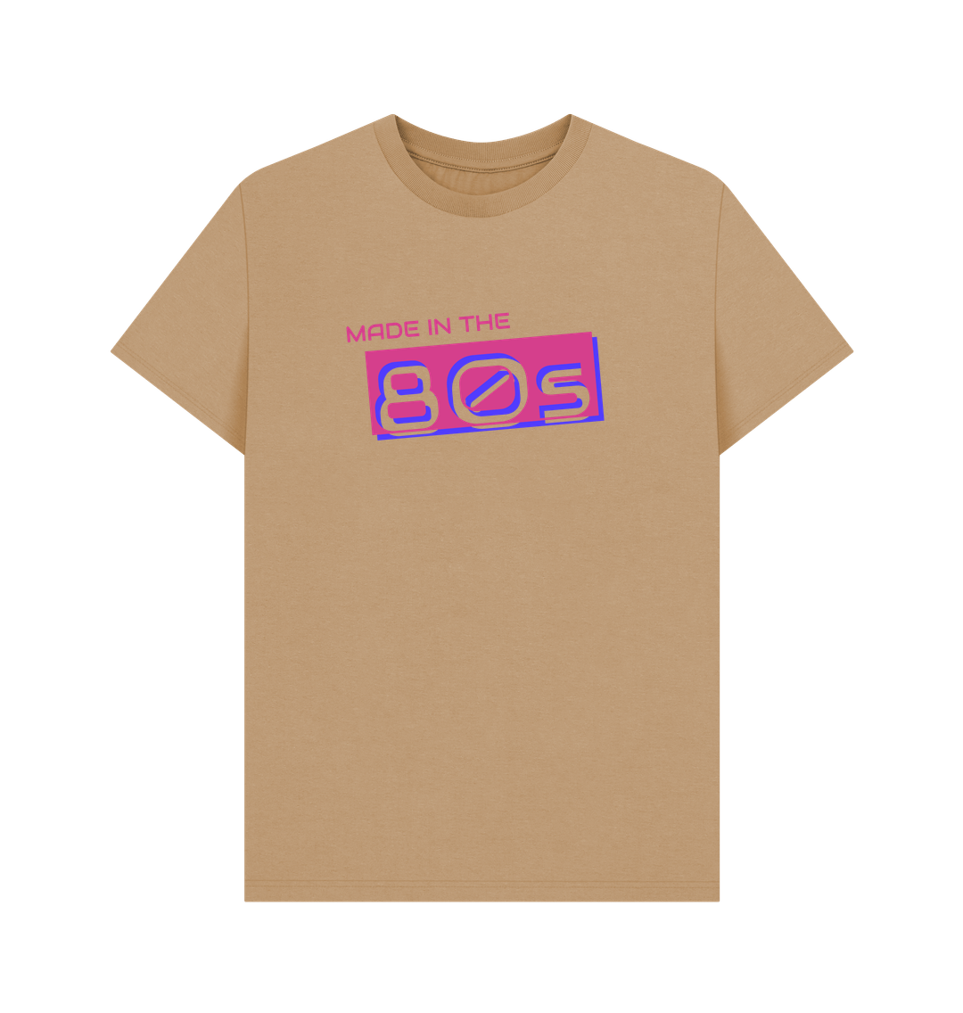 Sand Made in the 1980s Organic Cotton Men's T-Shirt