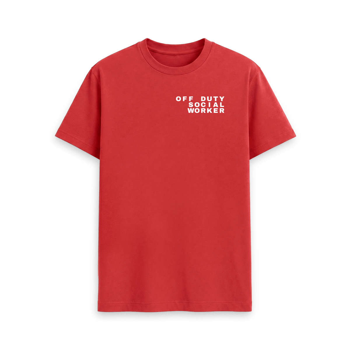 Red Printed T-shirt Front