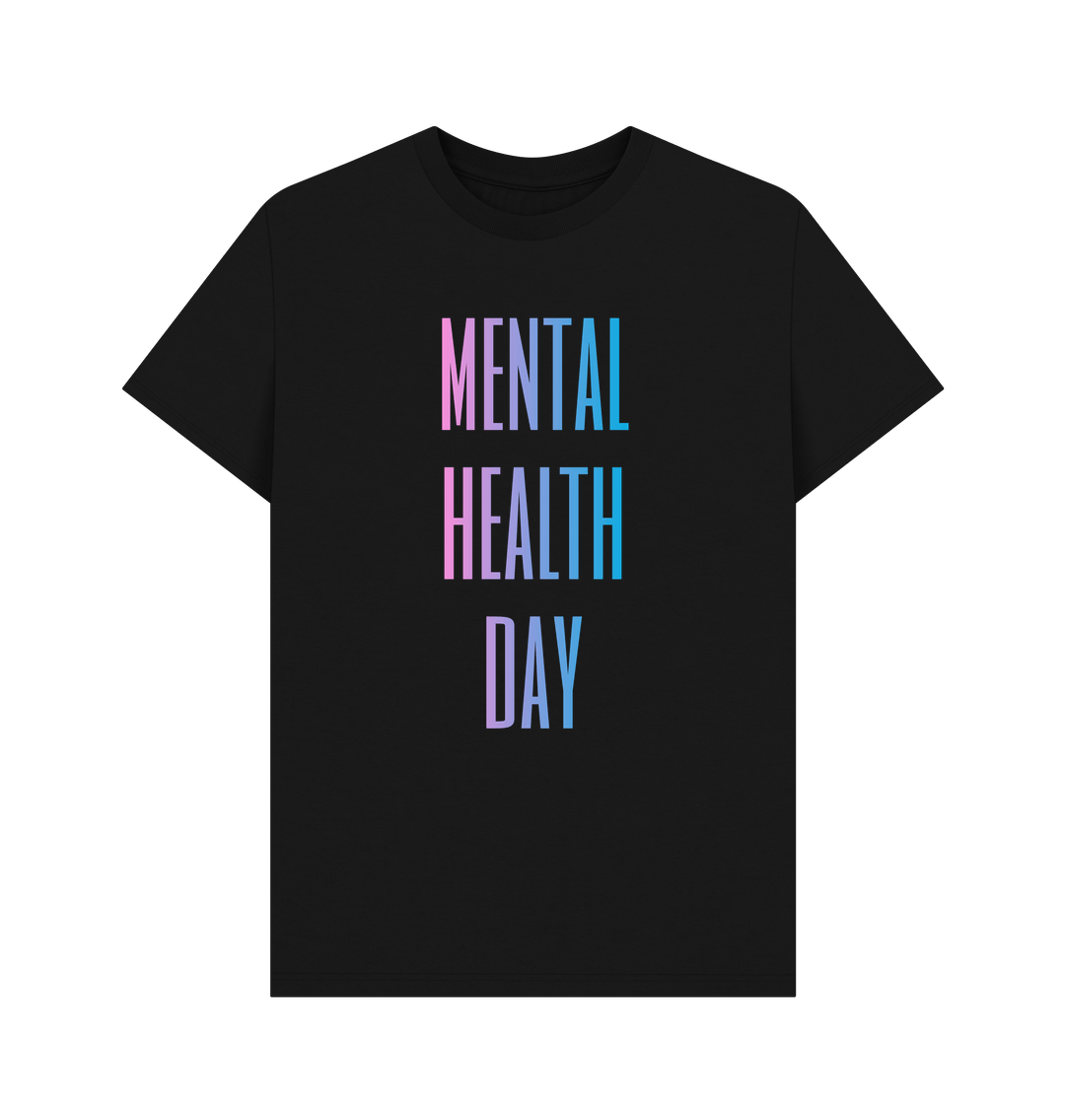 Black Mental Health Day Clothing Men's Organic Cotton T-Shirt